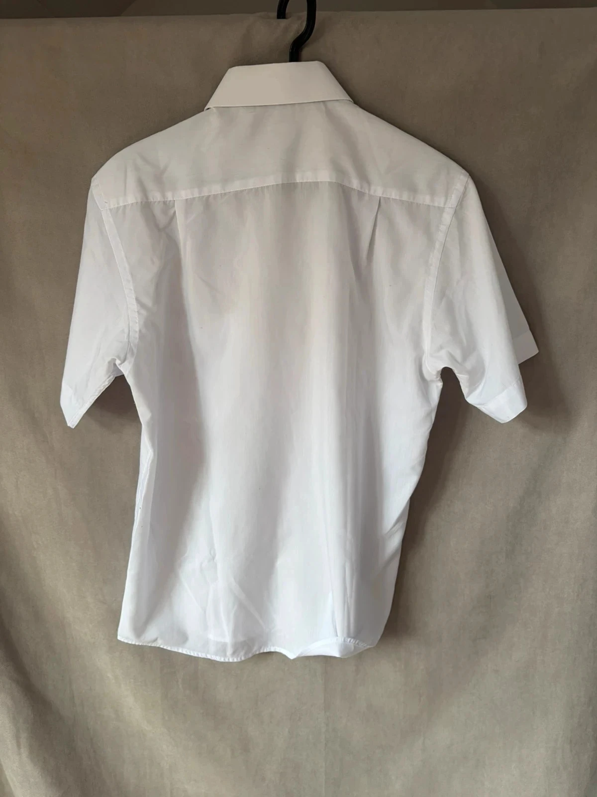 Camisa blanca de manga corta – photo 3